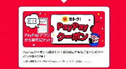 『超PayPay祭 PayPayクーポン』２０％OFF